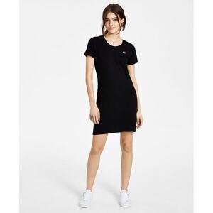 Tommy Jeans Ribbed T-Shirt Dress